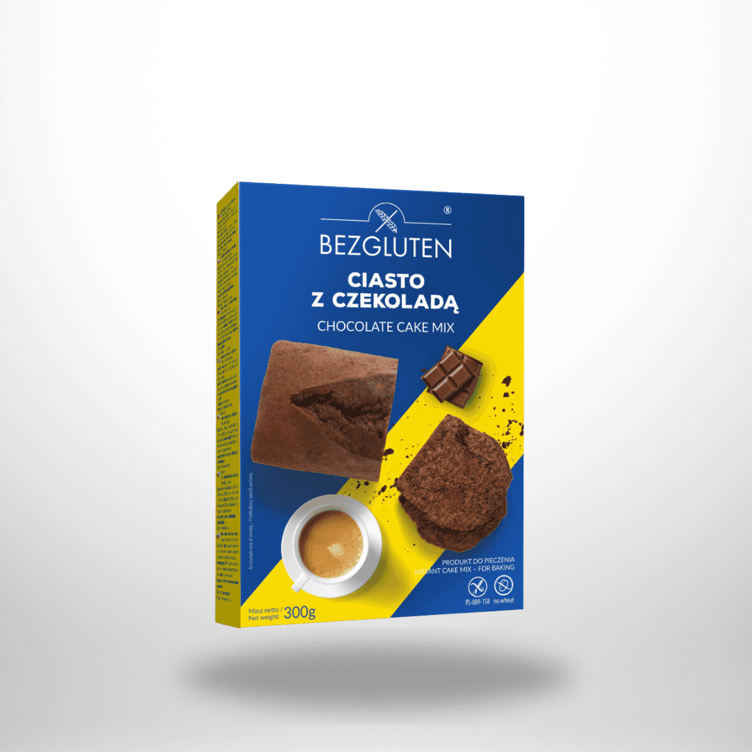 BezGluten Schokoladenkuchen Kuchen Mix 290g