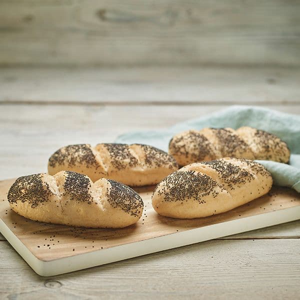 Hammermühle frische Mohnbrötchen (2 Stück) 200g - tiefgefroren – Bild 1