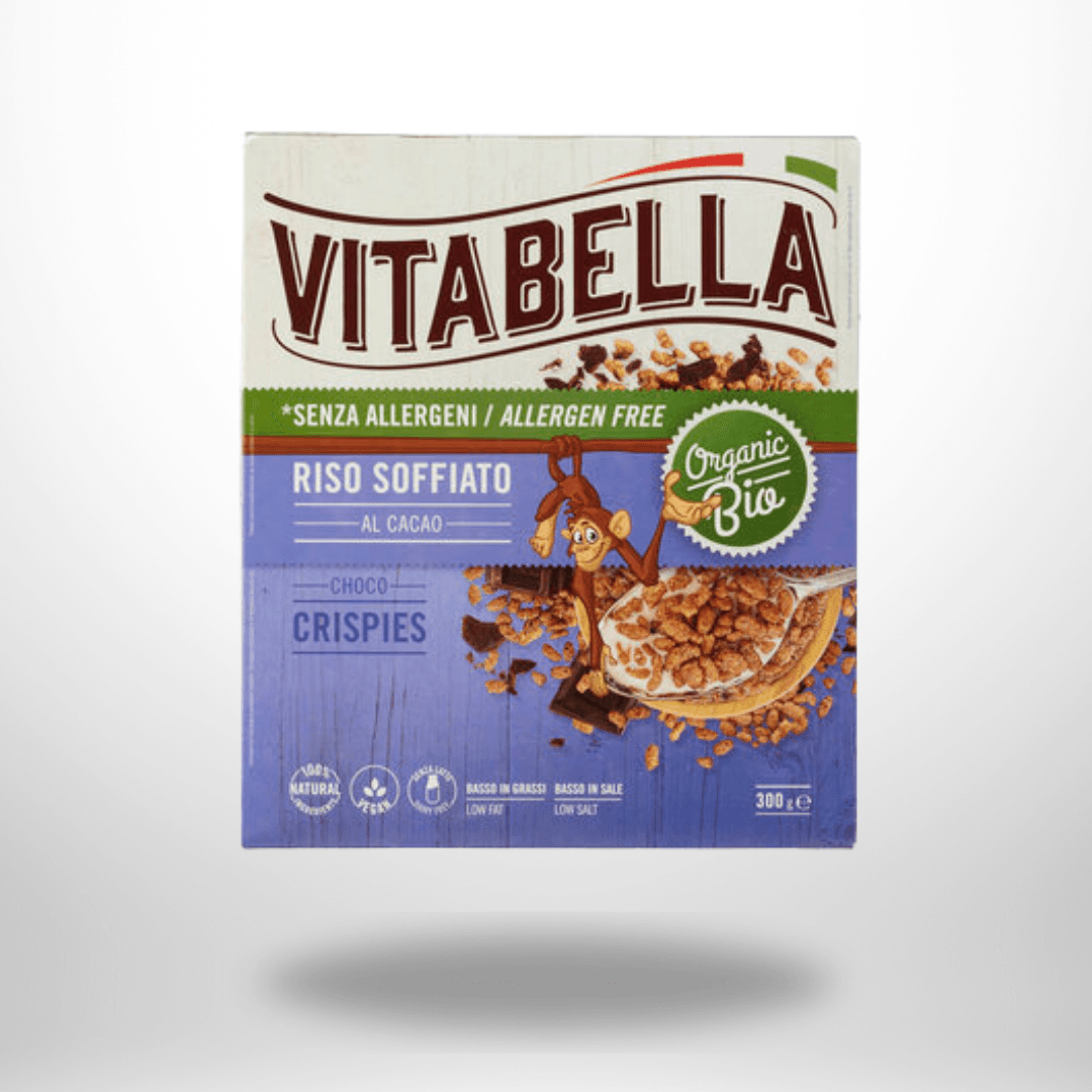 Vitabella Schoko Reis Crispies Bio 300g – Bild 1