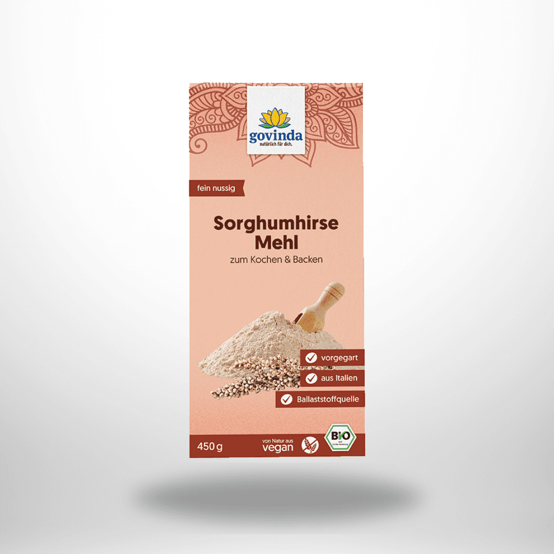 Govinda Sorghumhirse Mehl Bio 450g – Bild 1