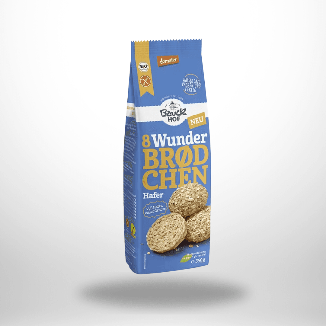 Bauck Backmischung Wunderbrödchen Hafer Bio 350g
