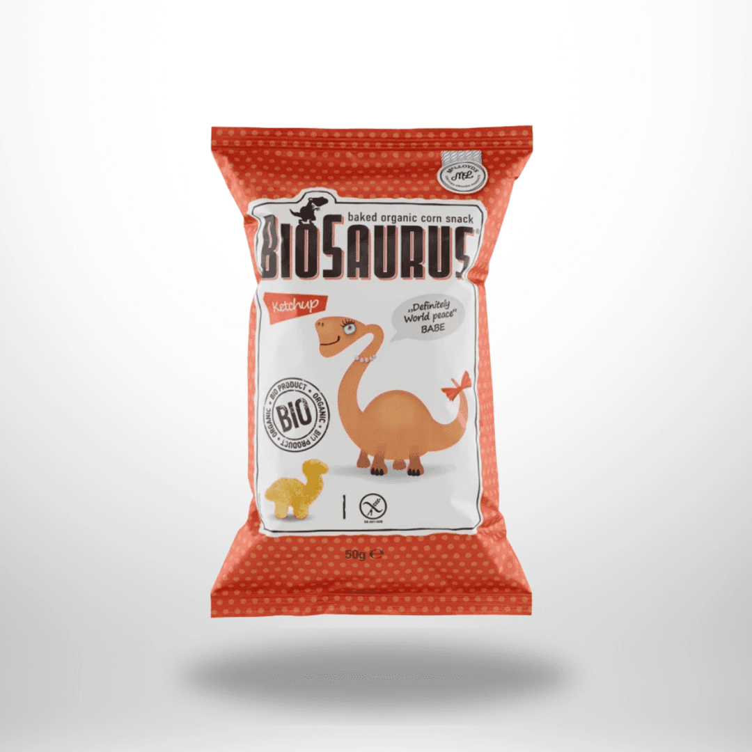 Biosaurus Maissnack Ketchup Bio 50g