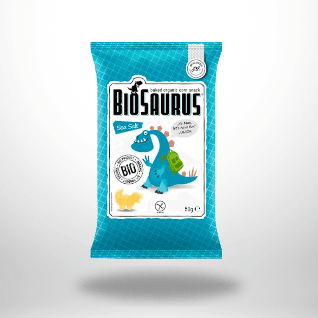 Biosaurus Maissnacks Sea Salt Bio 50g