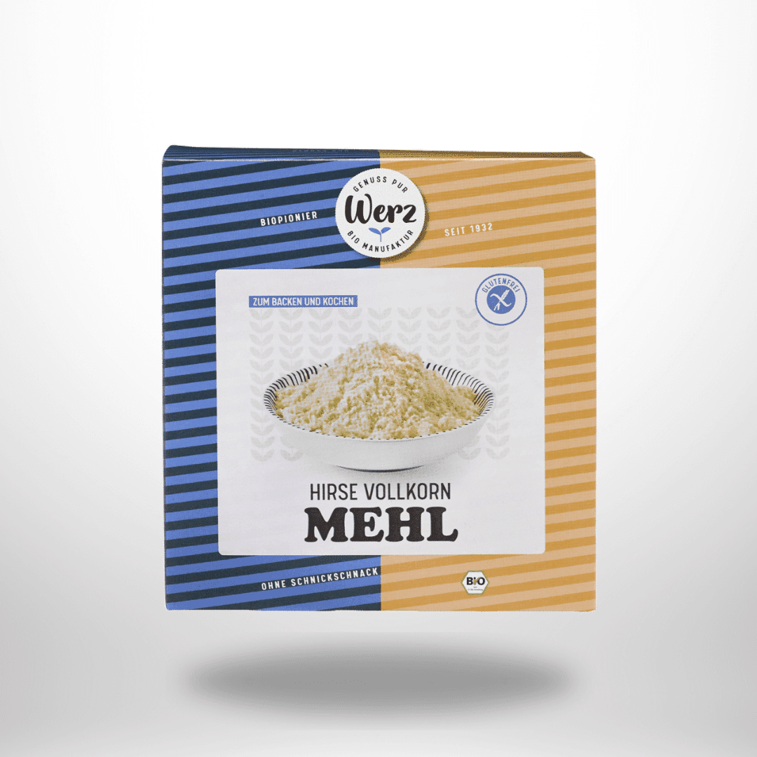 Werz Hirse-Vollkorn Mehl Bio 1kg