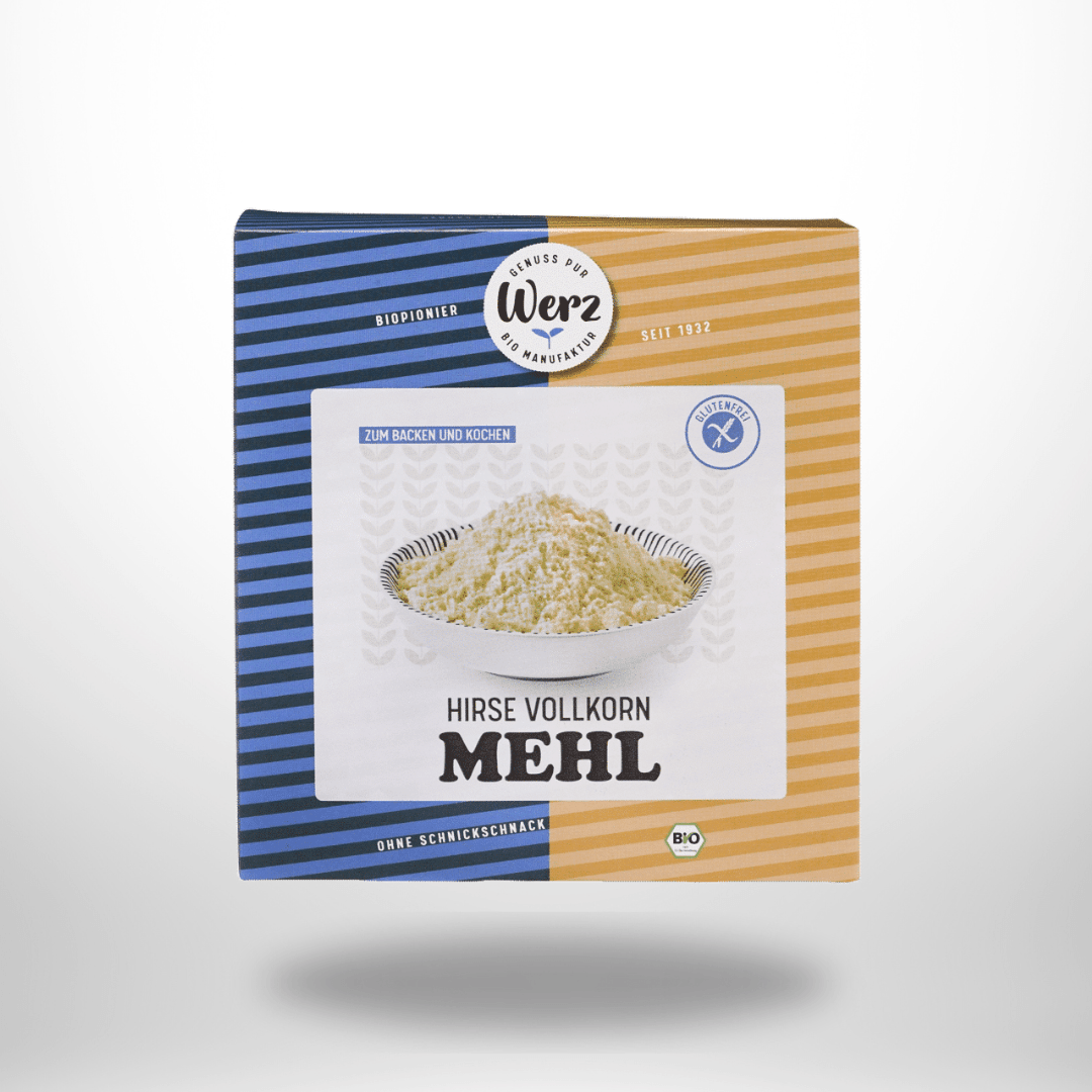 Werz Hirse-Vollkorn Mehl Bio 1kg