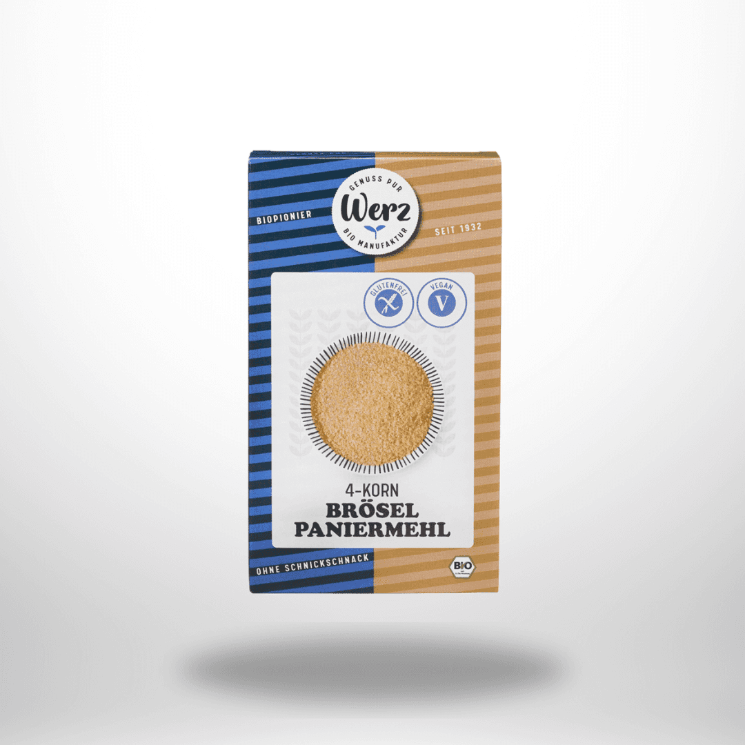 Werz 4-Korn Brösel Paniermehl Bio 200g