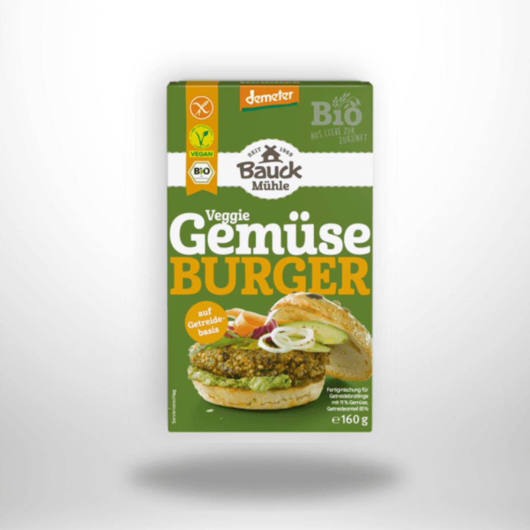 Bauck Gemüseburger Fertigmischung Bio 160g