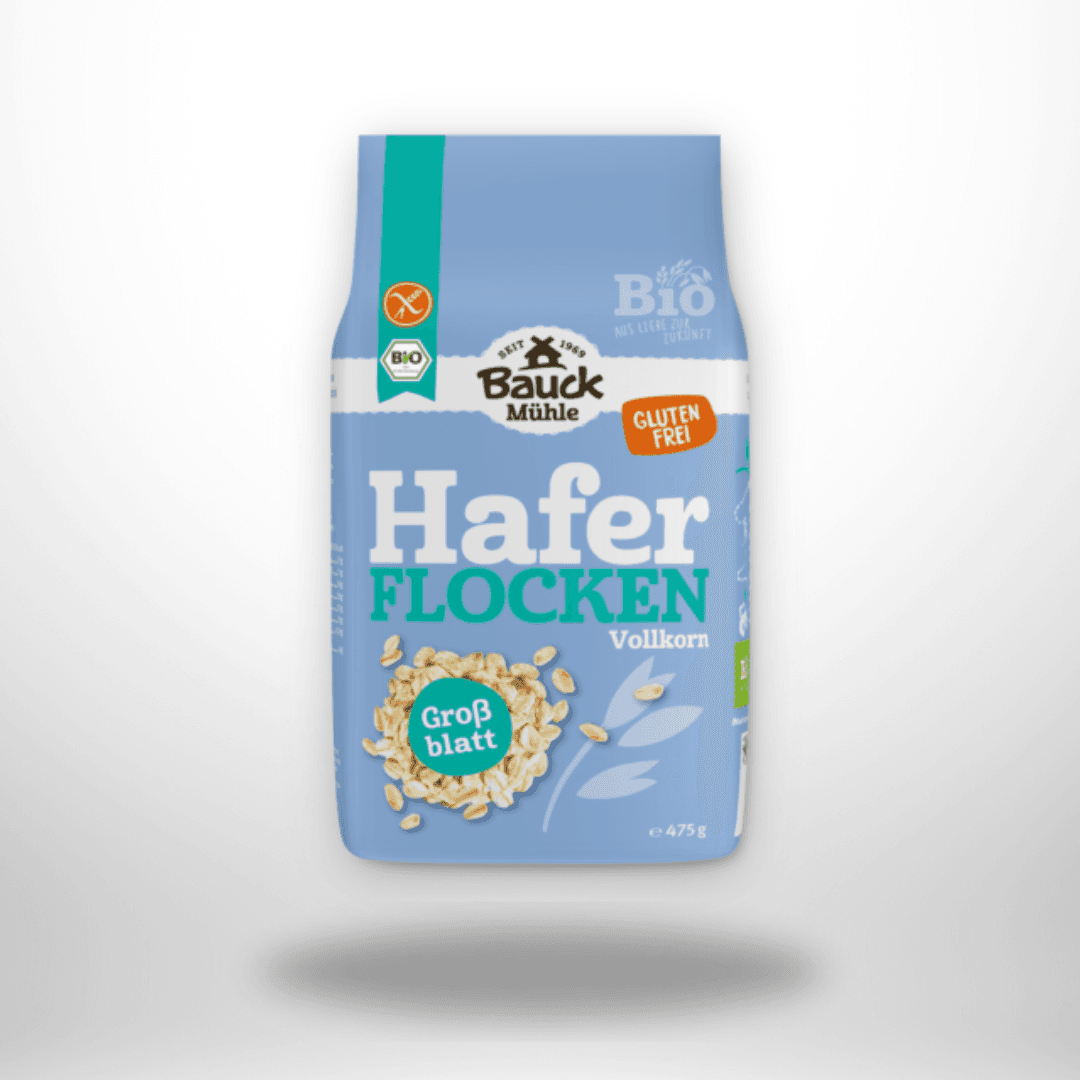Bauck Haferflocken Großblatt Bio 475g