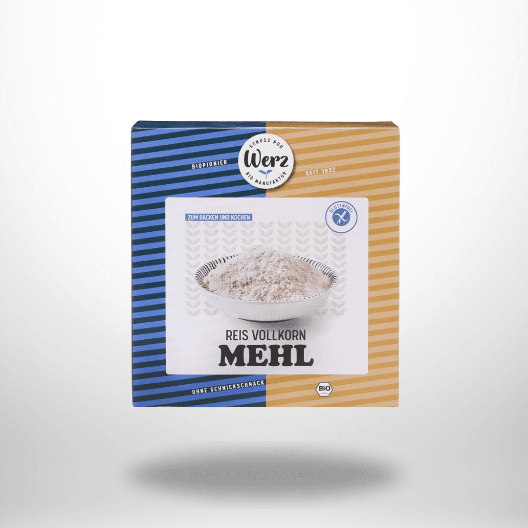 Werz Reis-Vollkorn Mehl Bio 1kg