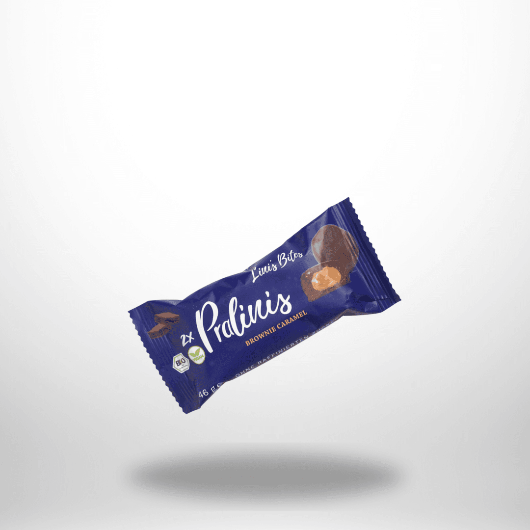 Linis Bites Pralinis Brownie Caramel Bio 46g