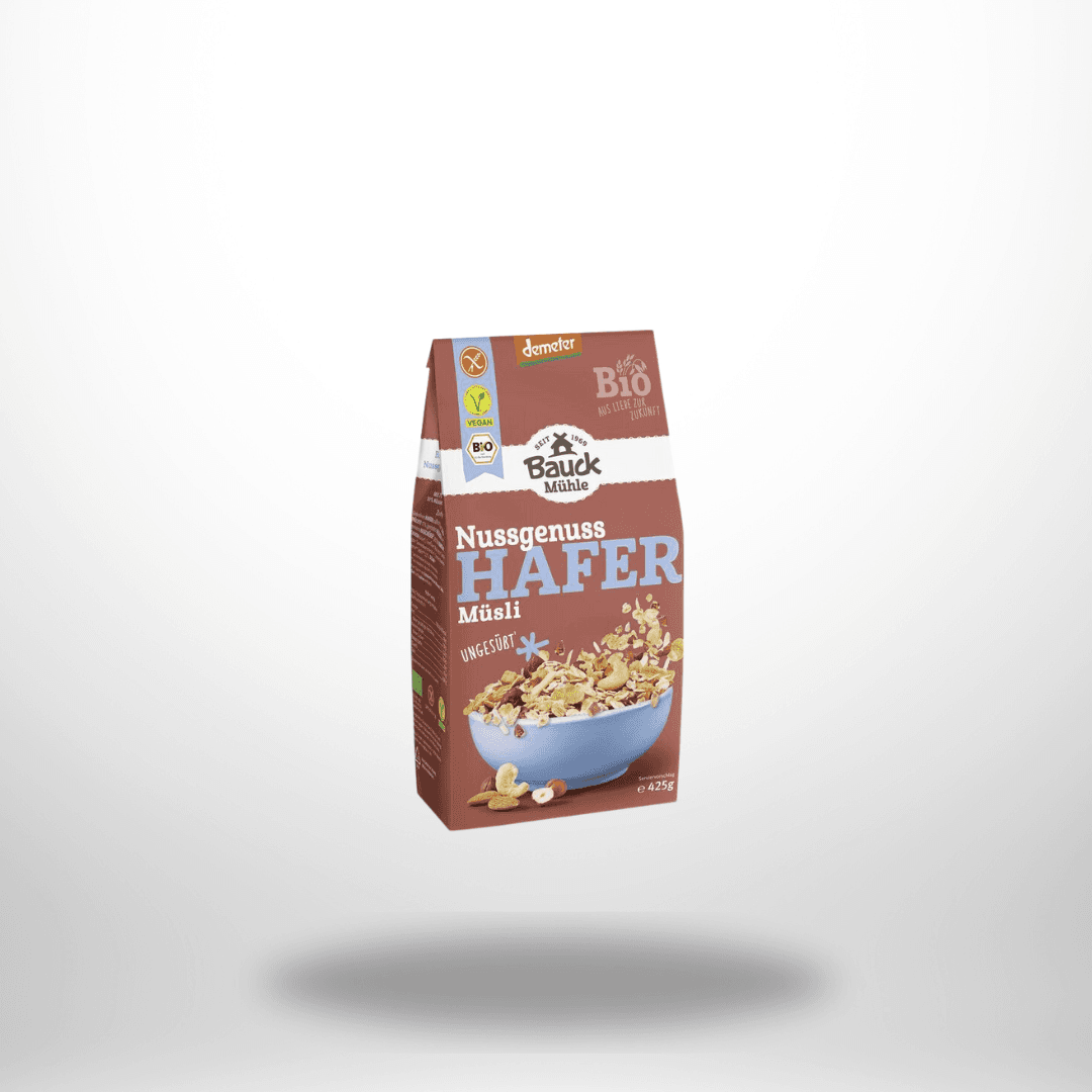 Bauck Hafer Knusper Müsli Nussgenuss Bio 425g