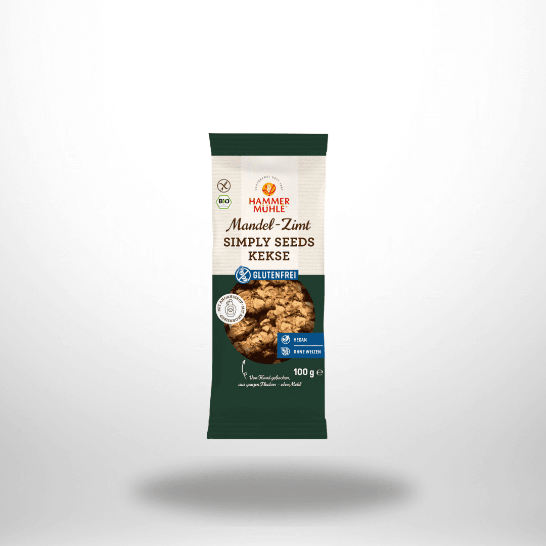 Hammermühle Bio Simply Seeds Kekse Mandel-Zimt 100g