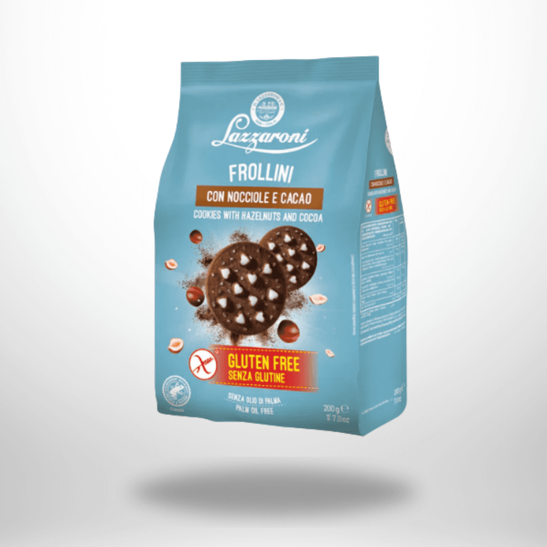 Lazzaroni Frollini Nocciole e Cacao 200g – Bild 1