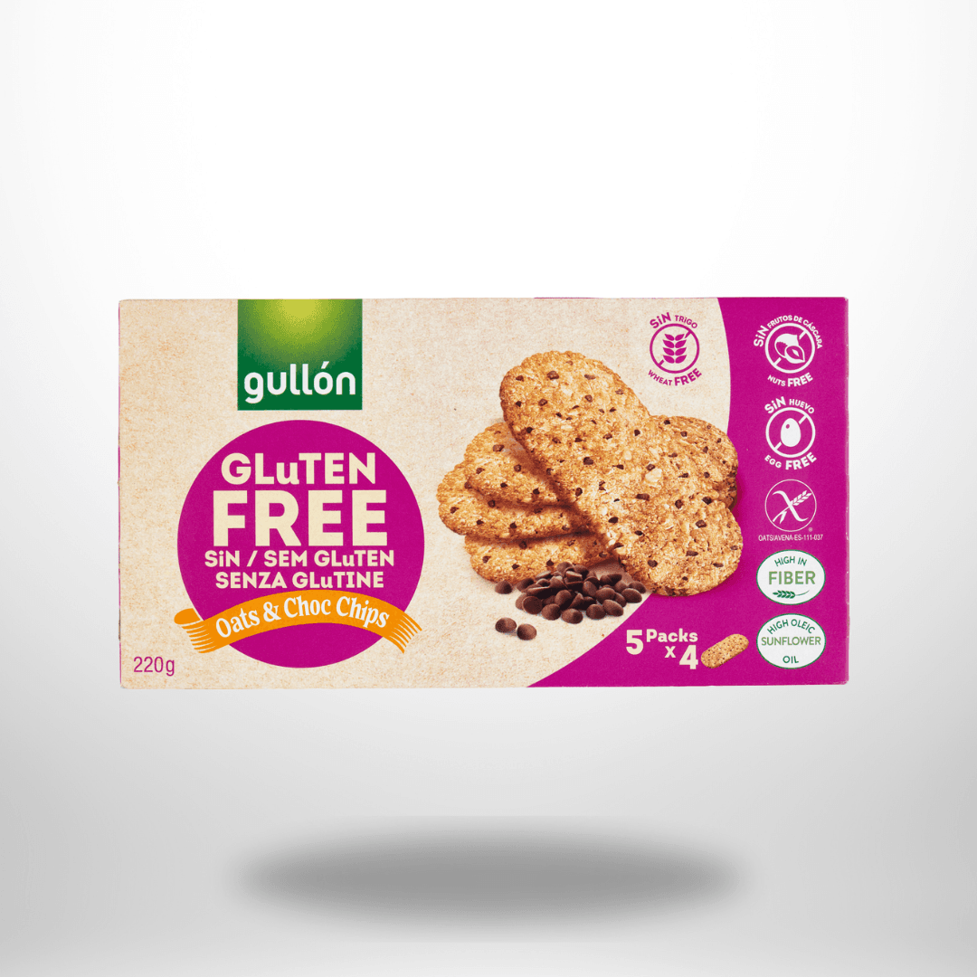 Gullon Biscotti Di Avena Haferkekse mit Schokolade 220g