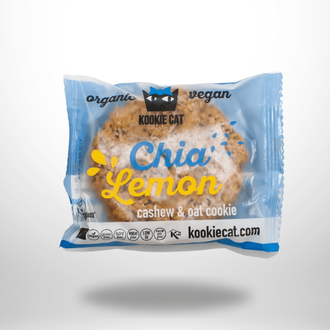 Kookie Cat Chia Zitrone Keks Bio 50g