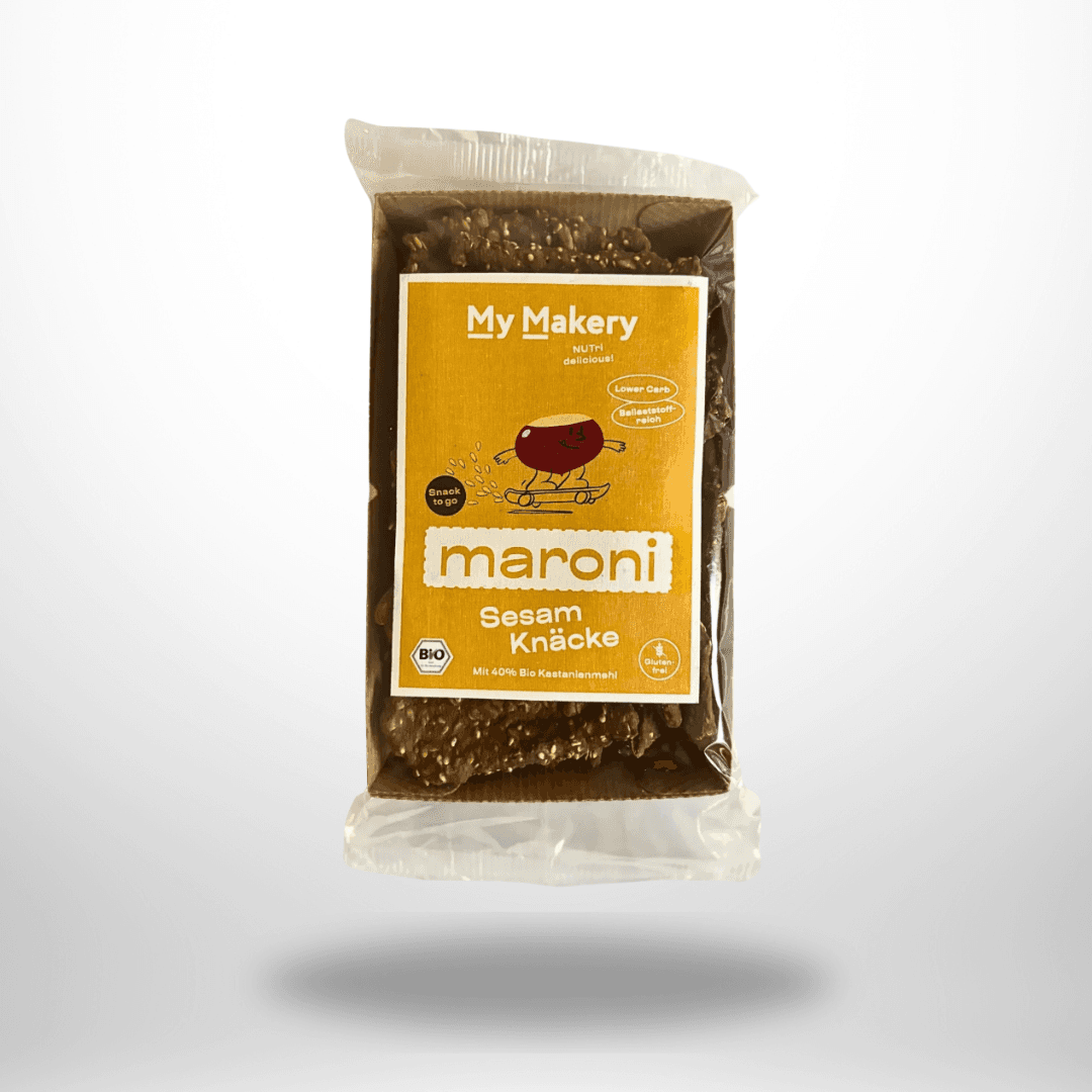 My Makery Maroni Knäcke Snack Sesam Bio 90g
