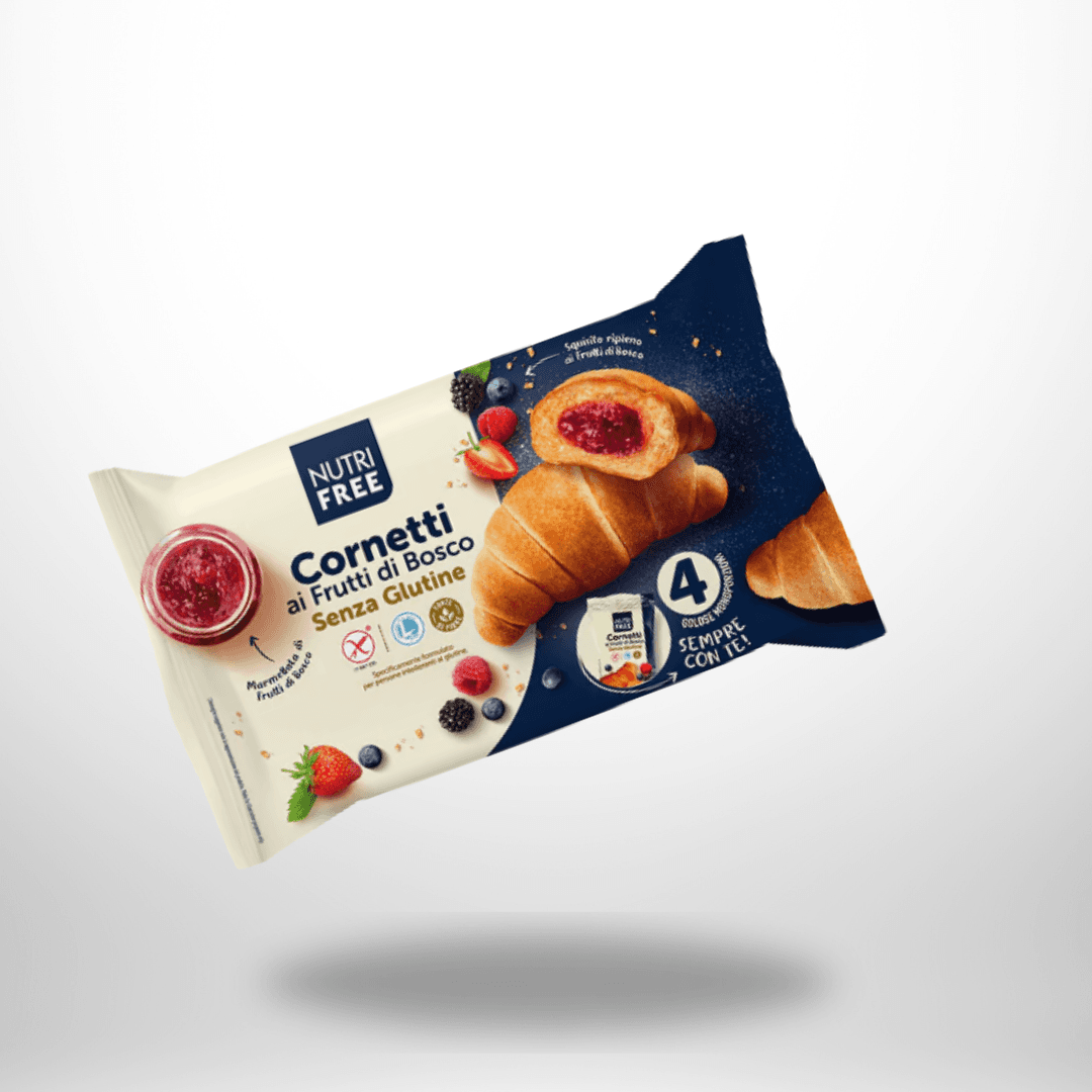 Nutrifree Cornetti Frutti Di Bosco 200g – Bild 1