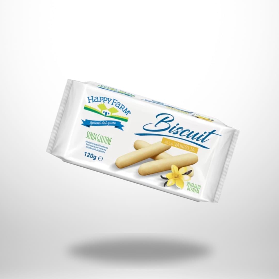 Happy Farm Biscuit alla Vaniglia 120g