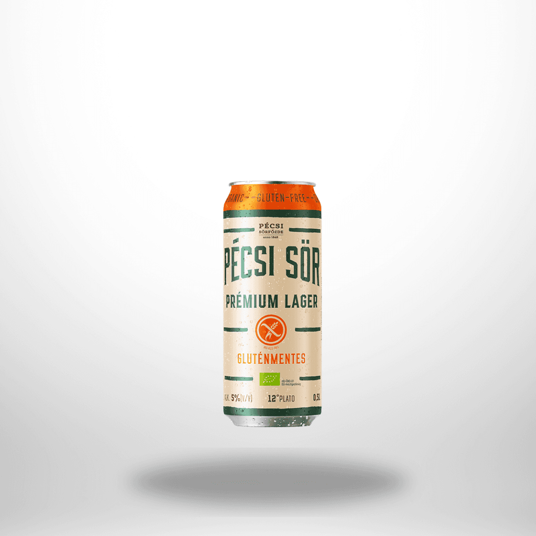 Pécsi Sör Premium Lager Dosenbier 500ml