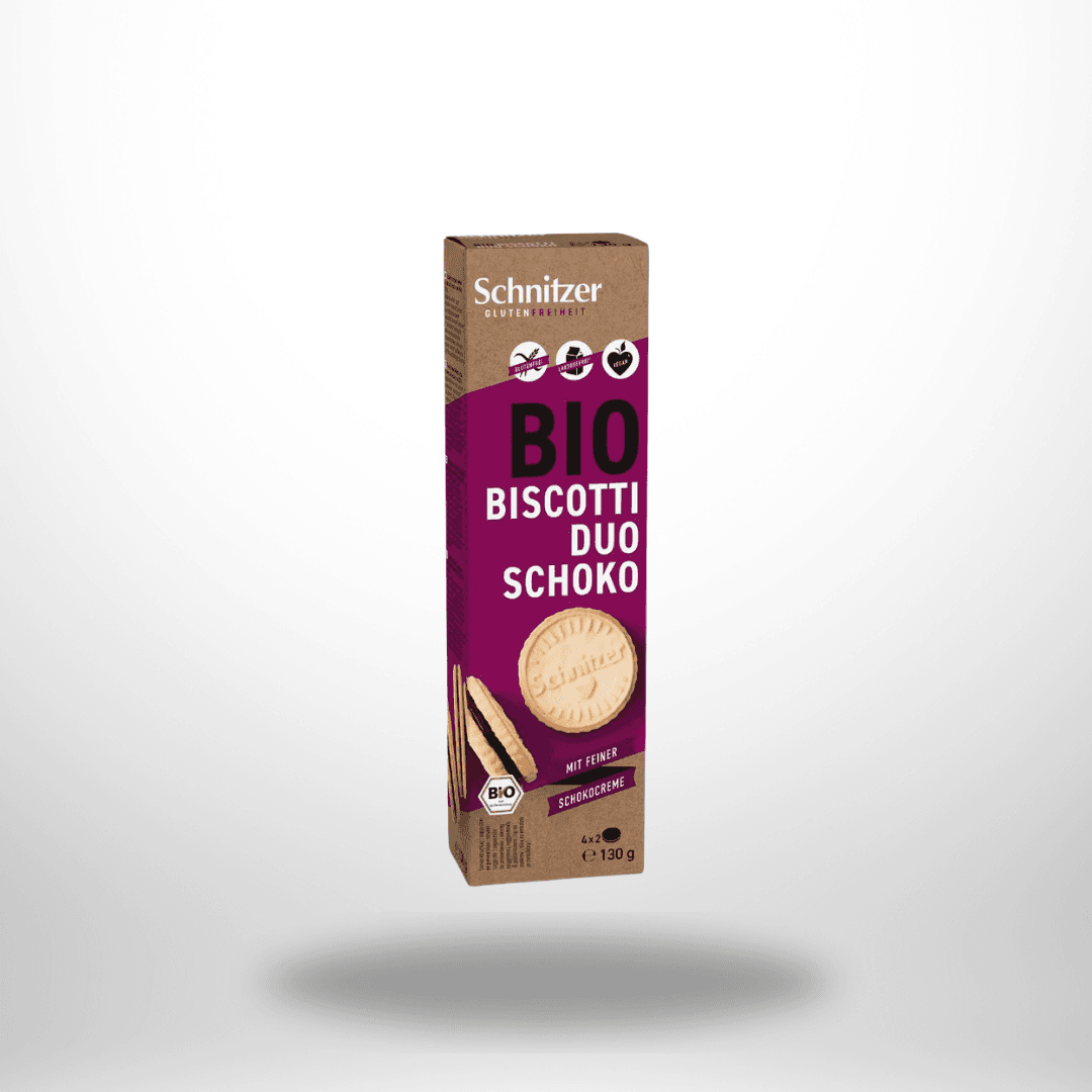 Schnitzer Bio Biscotti Duo Schokolade 130g