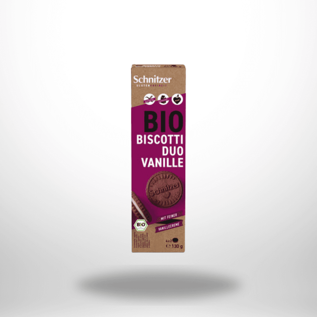 Schnitzer Bio Biscotti Duo Vanille 130g