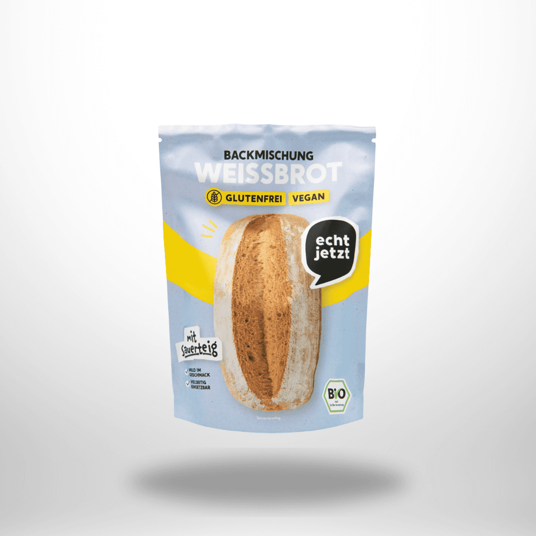 echt jetzt! Bio Weissbrot Backmischung 500g