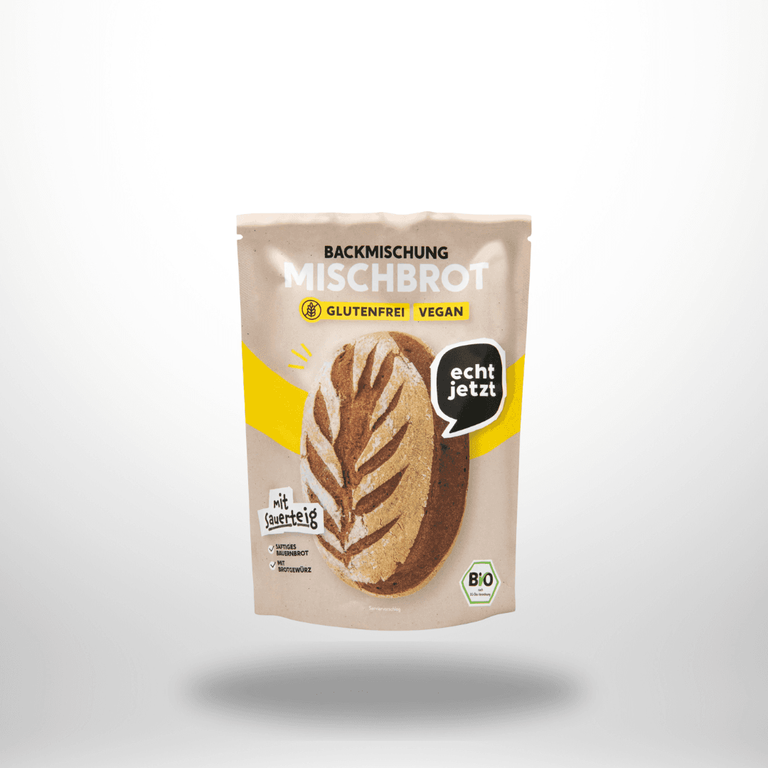 echt jetzt! Bio Mischbrot Backmischung 500g