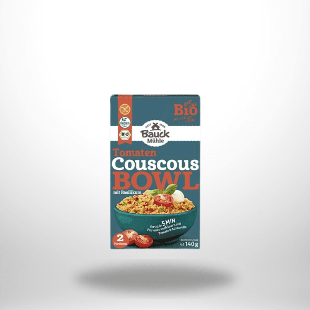 Bauck Tomaten Couscous Bowl mit Basilikum Fertigmischung Bio 140g