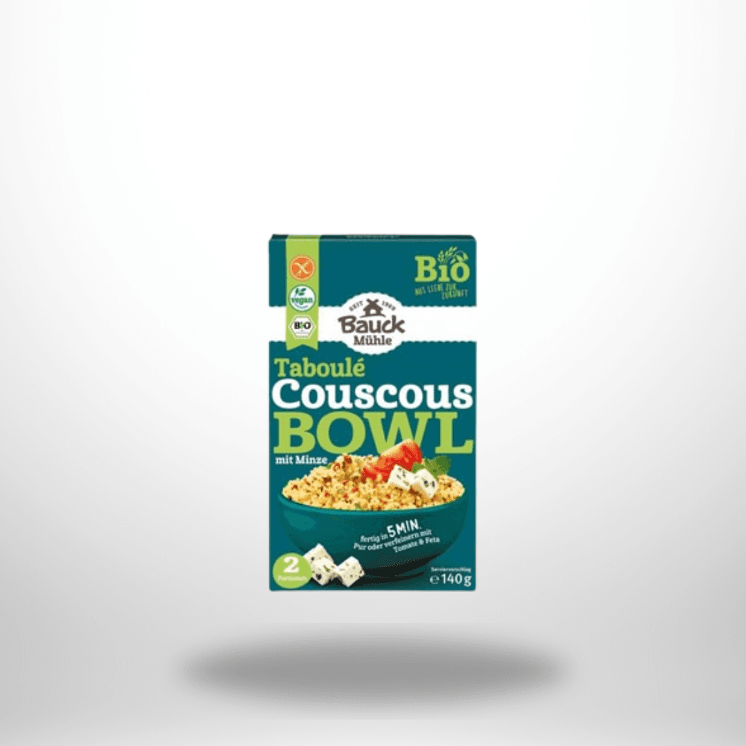 Bauck Taboulé Couscous Bowl mit Minze Fertigmischung Bio 140g