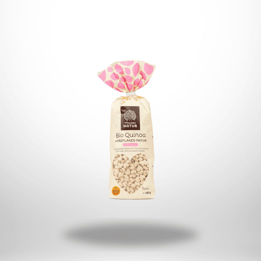 Mudda Natur Quinoa Herzflakes Natur Bio 165g