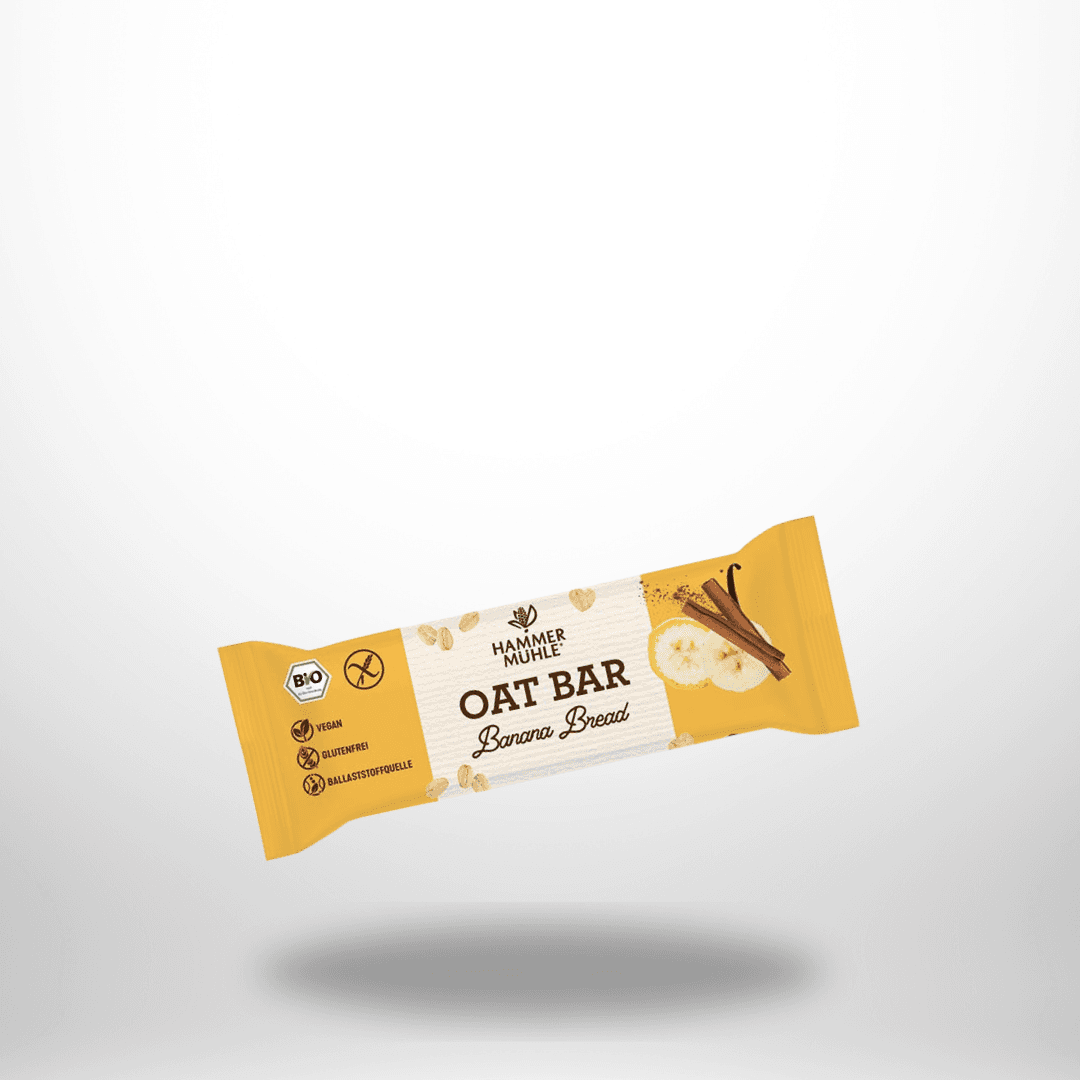 Hammermühle Oat Bar Banana Bread Bio 45g – Bild 1