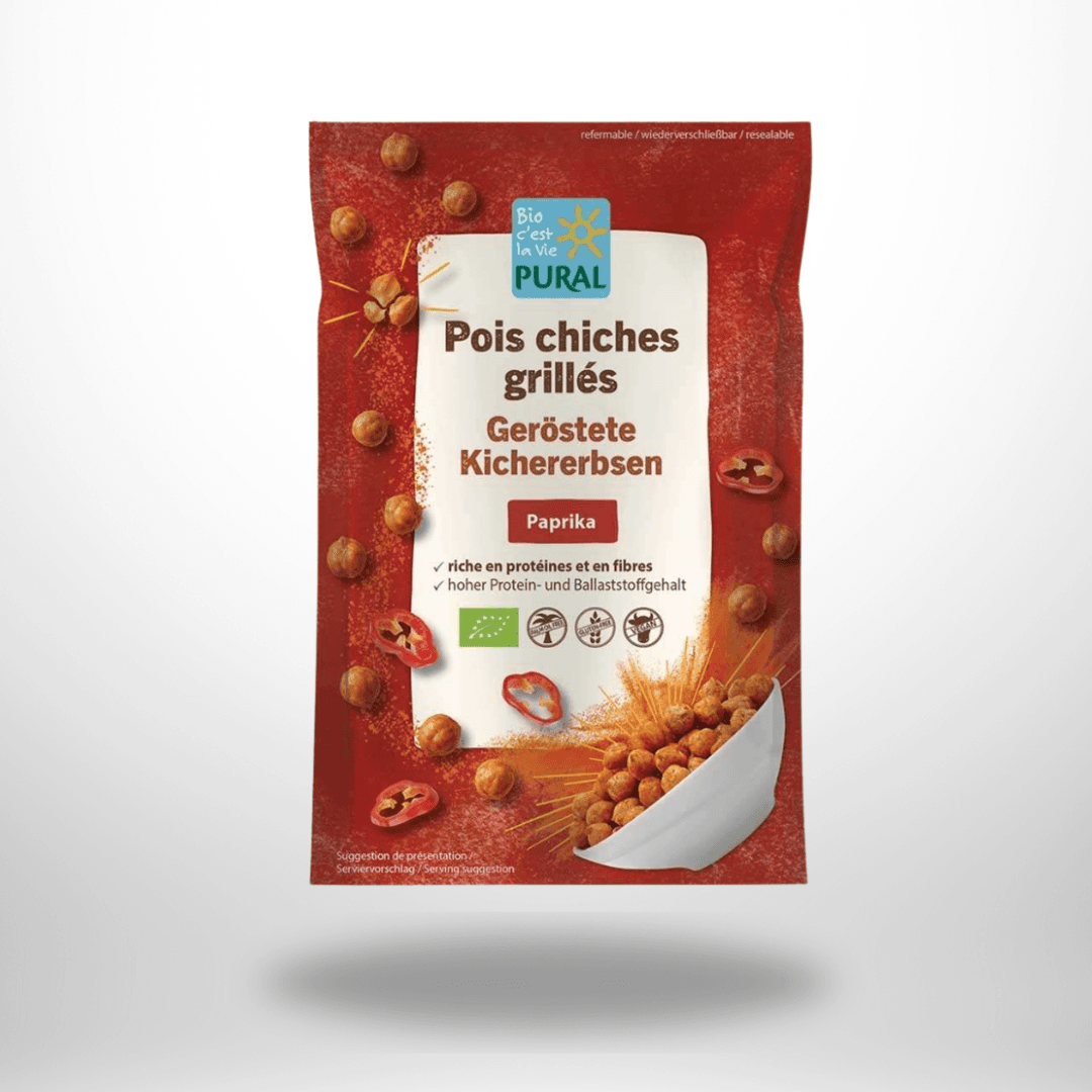 Pural geröstete Kichererbsen Paprika Bio 90g