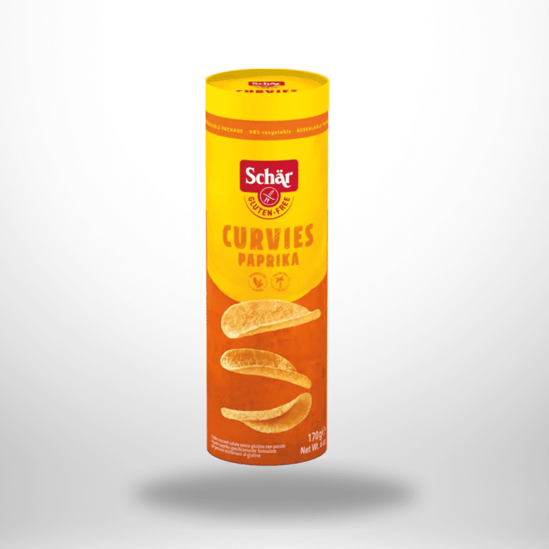 Schär Curvies Paprika Kartoffelchips 170g