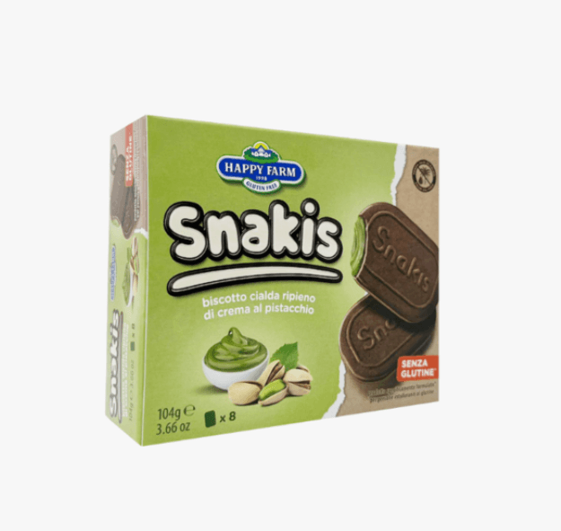 Happy Farm Snakis Pistacchio 104g