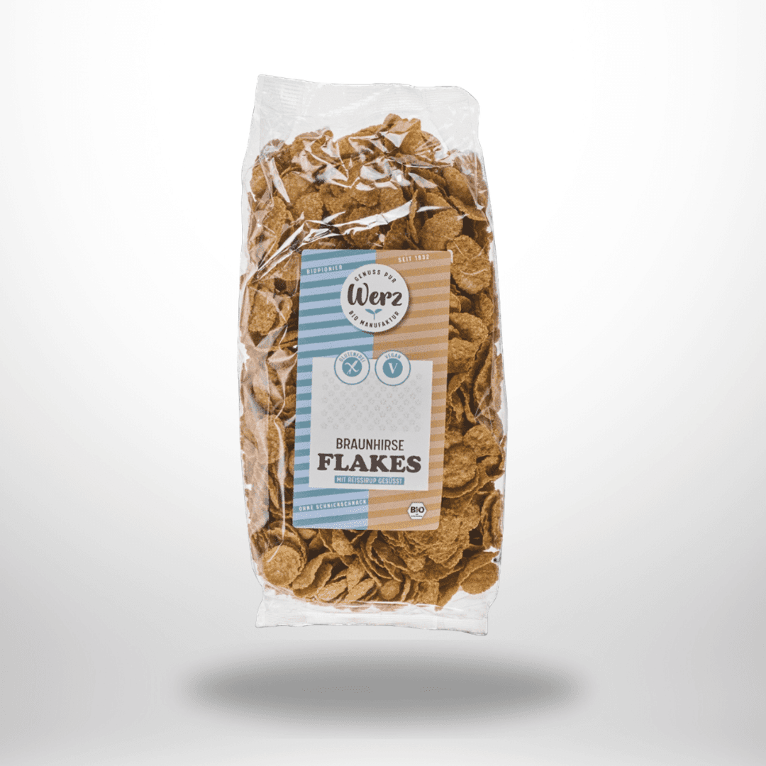 Werz Braunhirse Flakes Bio 250g – Bild 1
