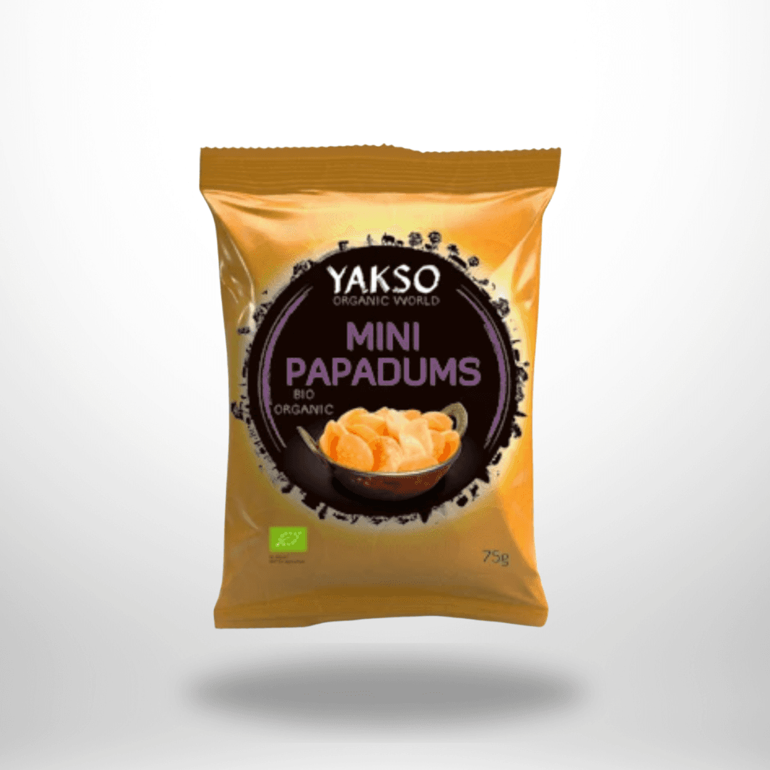 Yakso Mini Papadums Bio 75g