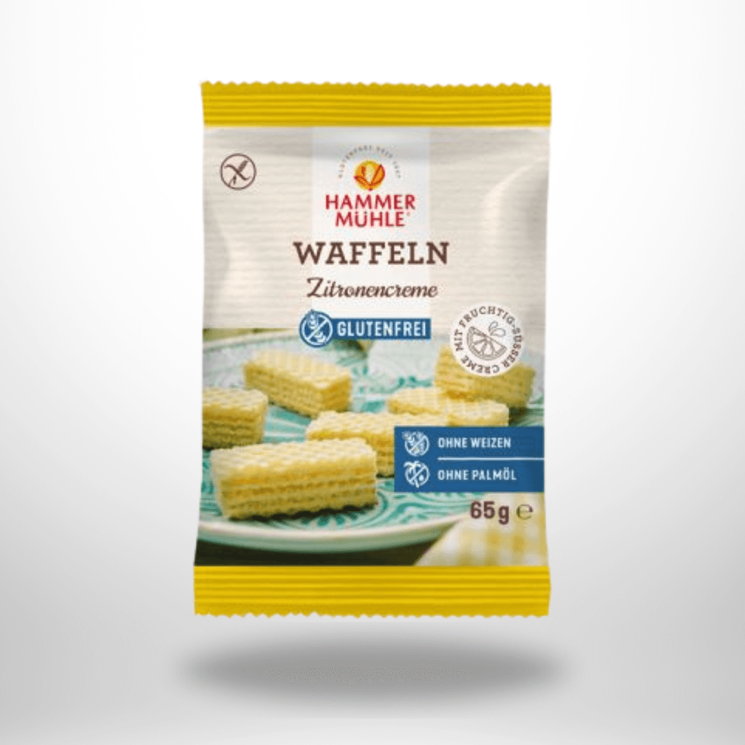 Hammermühle Waffeln mit Zitronencreme 65g