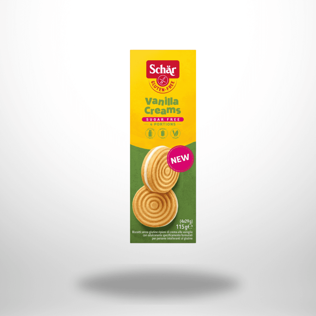 Schär Vanilla Creams Sugarfree 115g