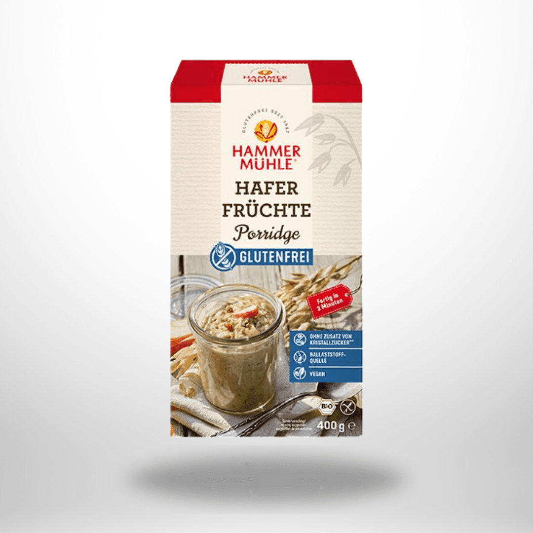 Hammermühle Bio Hafer Früchte Porridge 400g