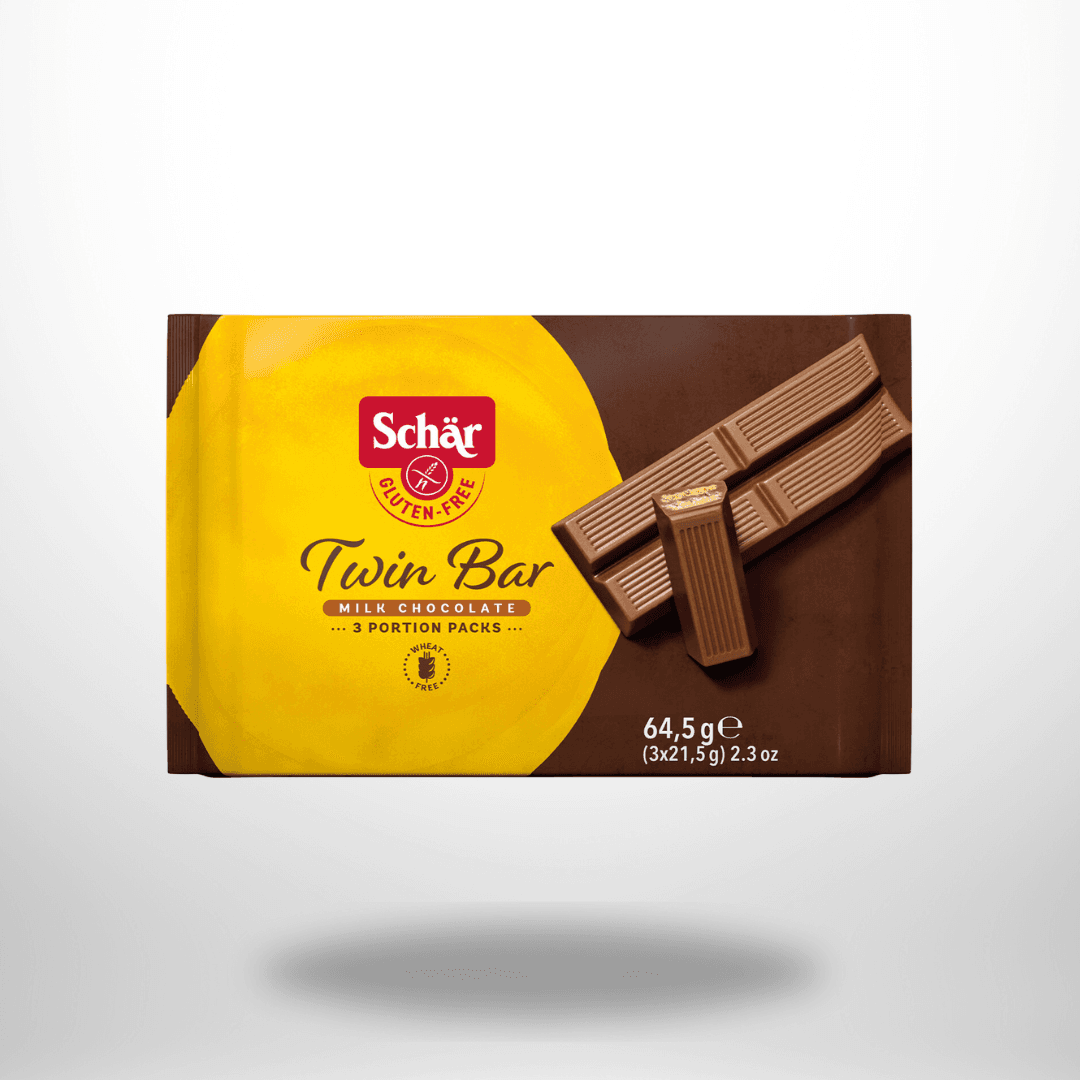 Schär Twin Bar Waffeln mit Milchschokolade 645g