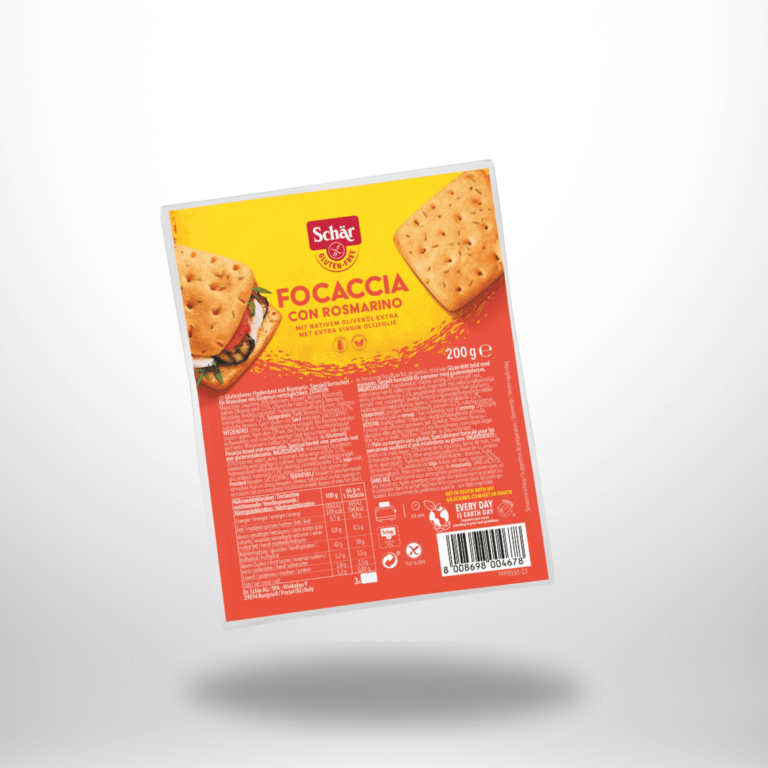 Schär Focaccia Rosmarin 200g