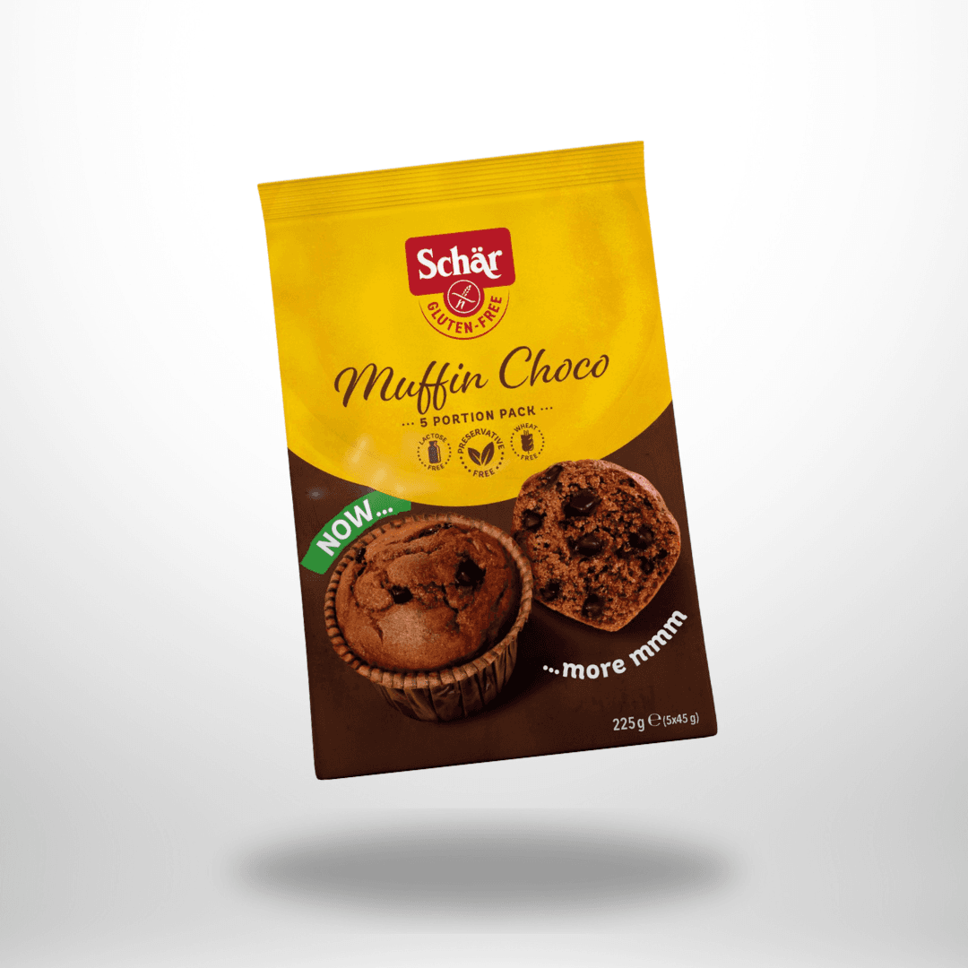 Schär Muffins Choco Schokoladenmuffins 225g