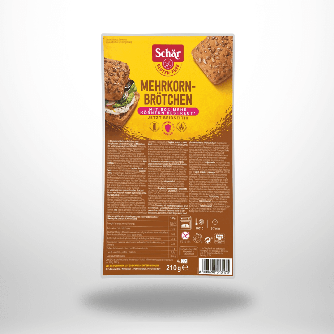 Schär Mehrkornbrötchen 210g