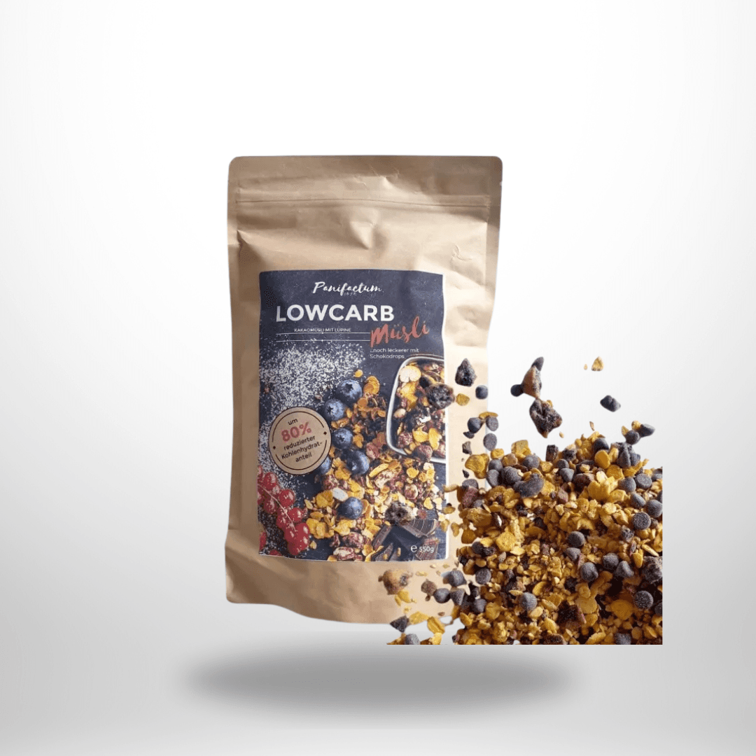 Panifactum Low Carb Kakao Müsli mit Lupine 550g