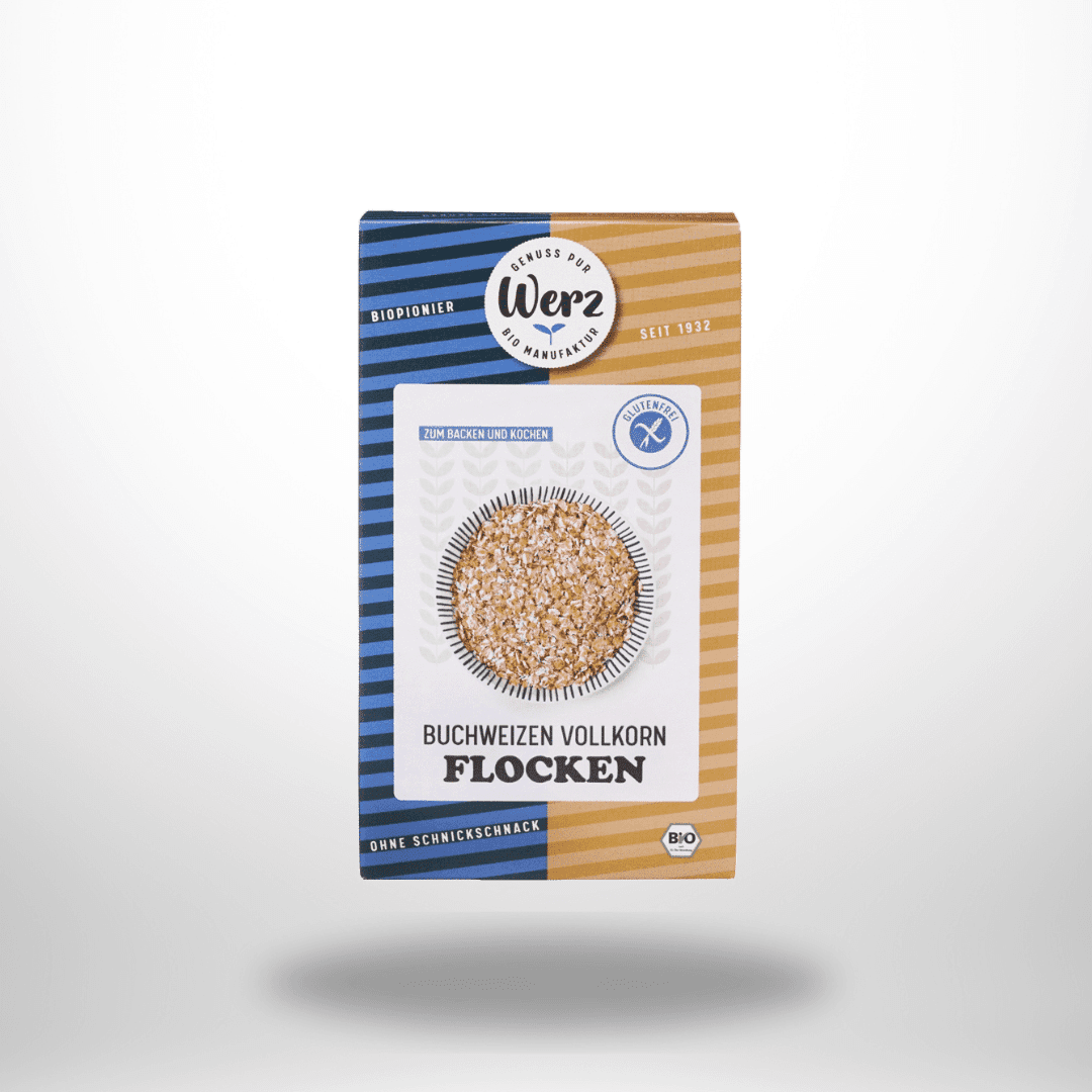 Werz Buchweizen Vollkorn Flocken Bio 250g