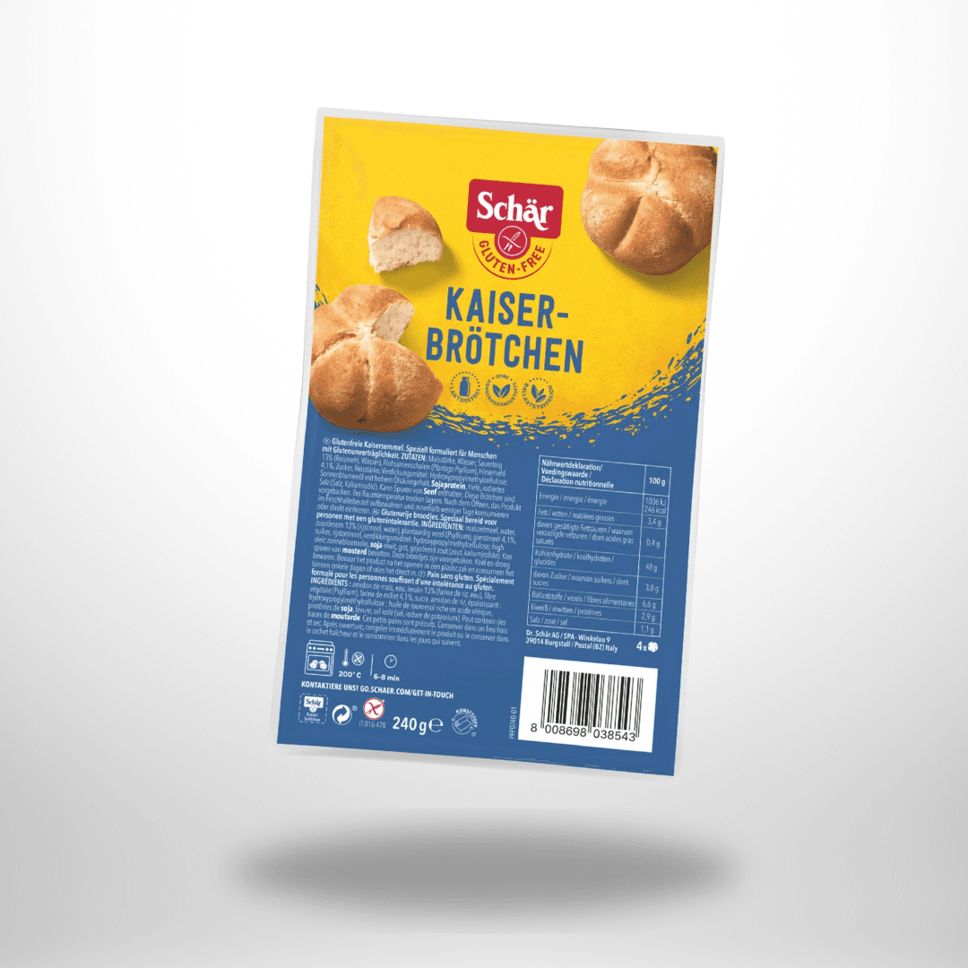 Schär Kaiserbrötchen 240g