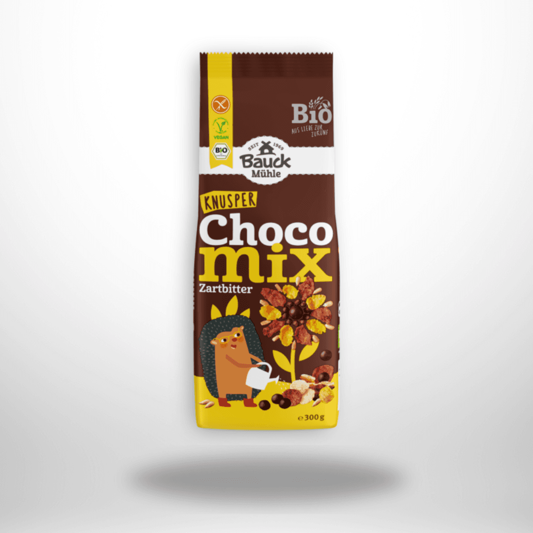 Bauck Knupser Choco Mix Zartbitter Bio 300g