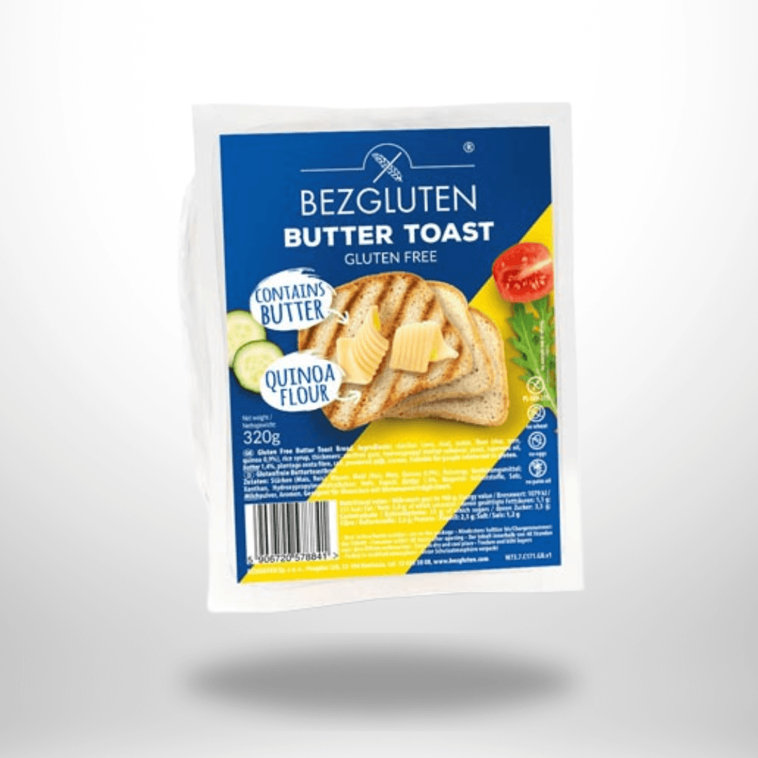 BezGluten Butter Toastbrot 320g