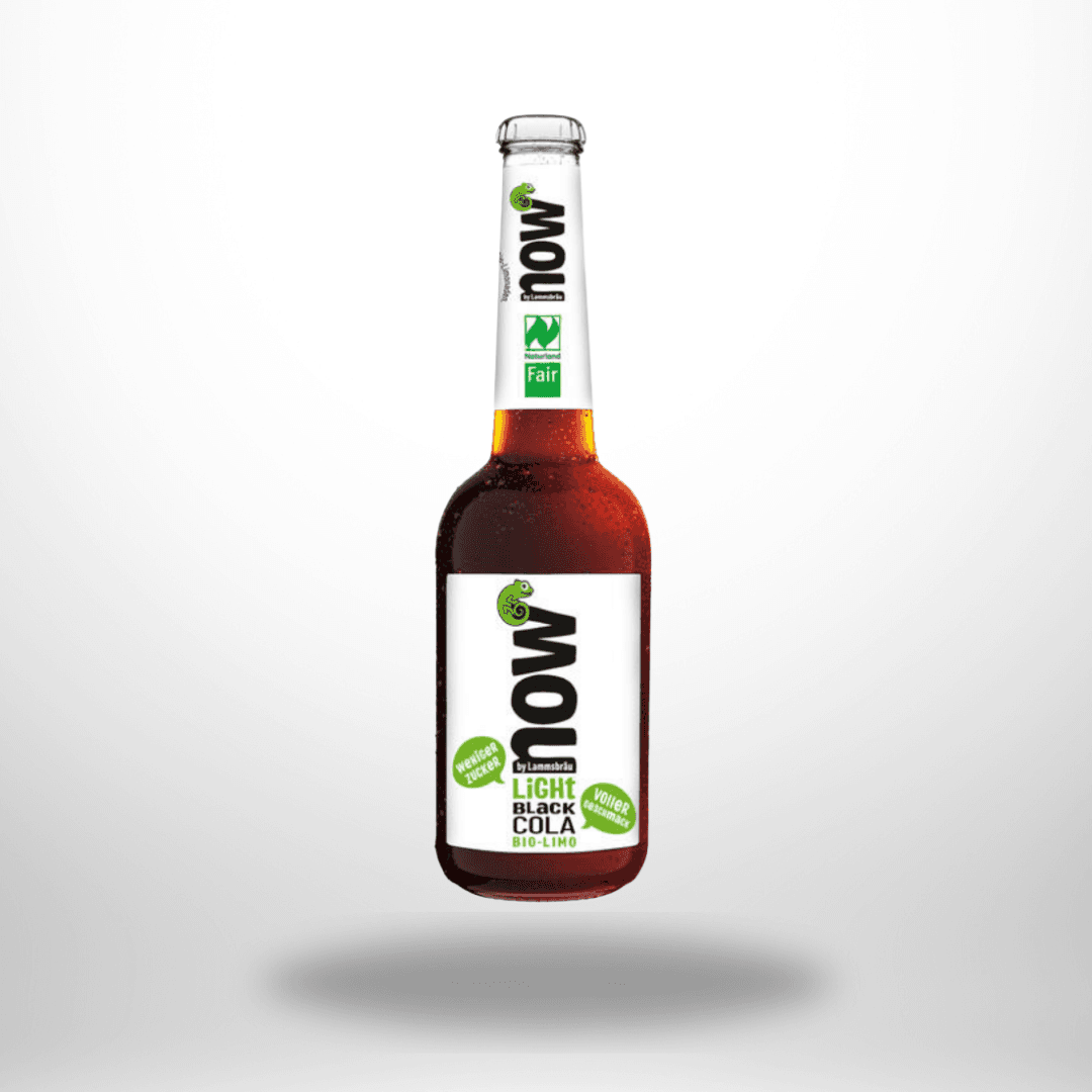 now Bio Limo Black Cola light 330ml