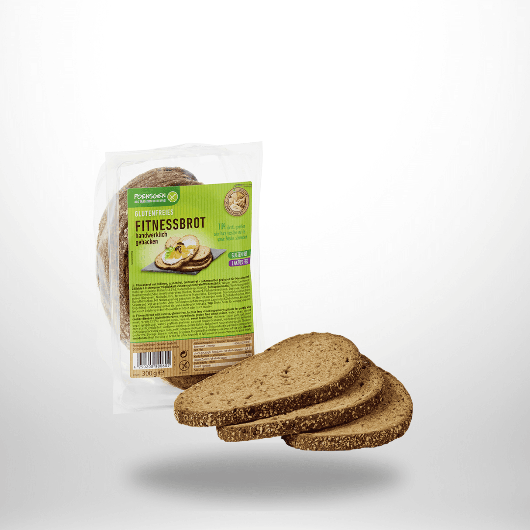 Poensgen Fitnessbrot mit Möhren 300g